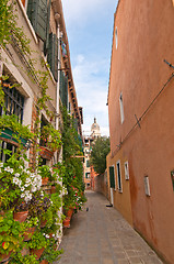 Image showing Venice Italy unusual scenic view