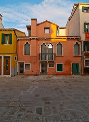 Image showing Venice Italy unusual pittoresque view