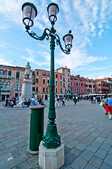 Image showing Venice Italy campo San stefano