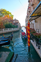 Image showing Venice Italy  unusual pittoresque view