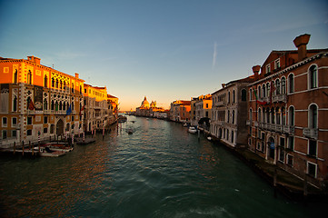 Image showing Venice Italy grand canal view