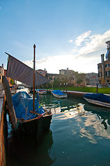 Image showing Venice Italy unusual scenic view