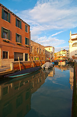 Image showing Venice Italy unusual pittoresque view