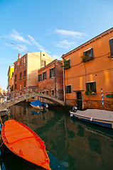 Image showing Venice Italy unusual pittoresque view