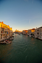 Image showing Venice Italy grand canal view