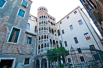 Image showing Venice Italy Scala Contarini del Bovolo