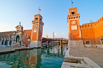 Image showing Venice Italy Arsenale 