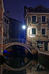 Image showing Venice Italy unusual scenic view