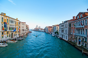 Image showing Venice Italy grand canal view