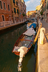 Image showing Venice Italy unusual pittoresque view