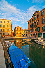 Image showing Venice Italy unusual pittoresque view