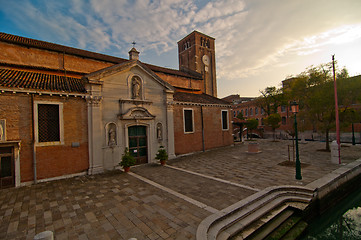 Image showing Venice Italy San Nicolo dei mendicoli church
