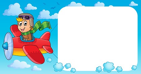 Image showing Image with airplane theme 3