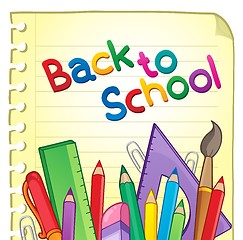 Image showing Back to school theme 6