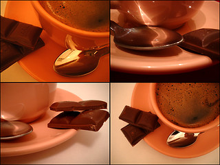 Image showing Coffee collage