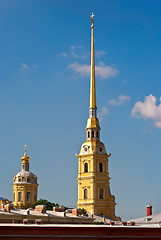 Image showing Spire of the Cathedral.