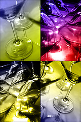 Image showing Martini collage