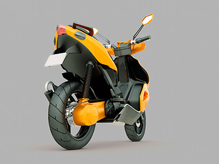 Image showing Modern scooter