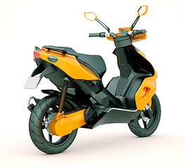 Image showing Modern scooter