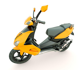 Image showing Modern scooter