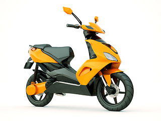 Image showing Modern scooter