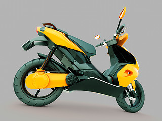 Image showing Modern scooter