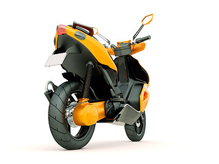 Image showing Modern scooter