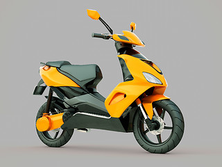 Image showing Modern scooter