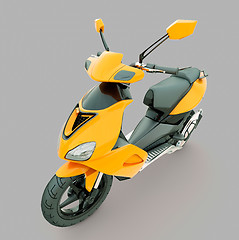 Image showing Modern scooter