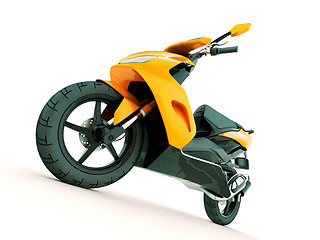 Image showing Modern scooter