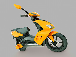 Image showing Modern scooter