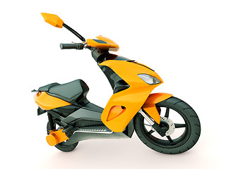 Image showing Modern scooter