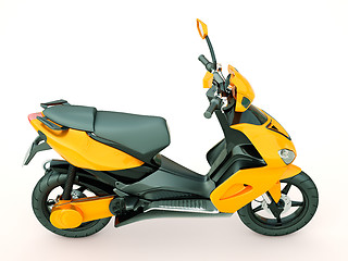 Image showing Modern scooter