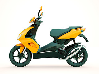 Image showing Modern scooter