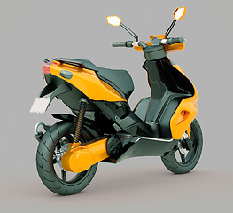 Image showing Modern scooter