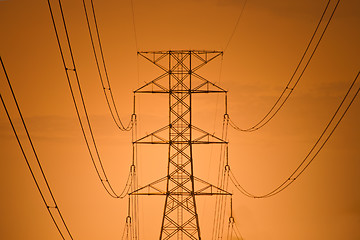 Image showing High Voltage