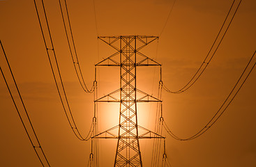 Image showing High Voltage