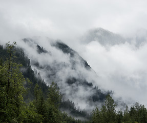 Image showing Mist On The Mountains 