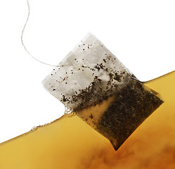 Image showing Tea Bag In Water