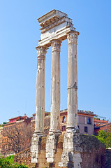 Image showing Temple of Castor and Pollux