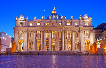 Image showing Vatican in night