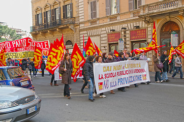 Image showing Strike in Rome