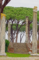 Image showing Roman columns