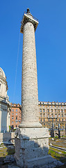 Image showing Traian column (Colonna Traiana)