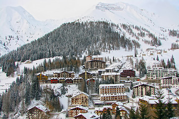 Image showing Winter resort