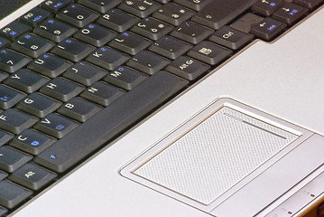 Image showing Notebook keyboard