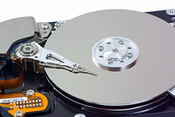 Image showing Opened hard disk