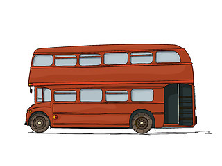 Image showing Double decker bus