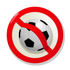 Image showing No more football