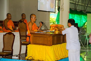 Image showing UBONRATCHATHANI - JULY 28: 